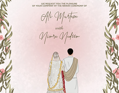 Wedding Card illustrations