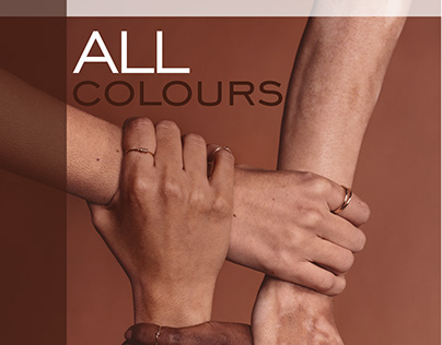 ALL COLOURS ARE BEAUTIFUL POSTER
