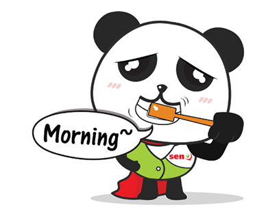LINE Stickers for senQ Malaysia in 2015