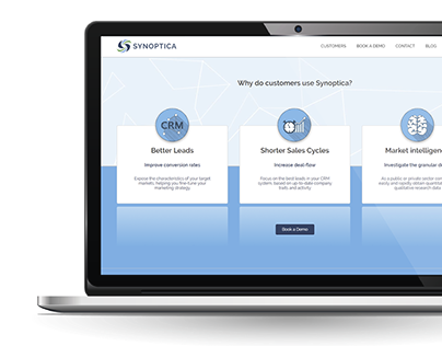 Synoptica: Icons, Illustrations & Website UI Design