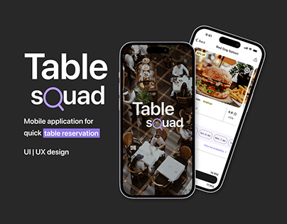 TableSquad, application for table reservation