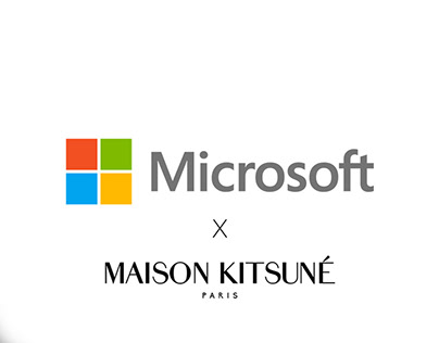 Microsoft x Maison Kitsuné