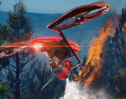 "Forest fireproofing patrol unmanned aerial vehicle"