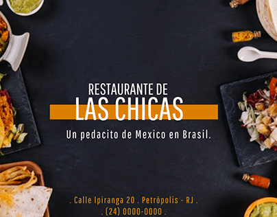 Restaurante de Las Chicas - Cardápio