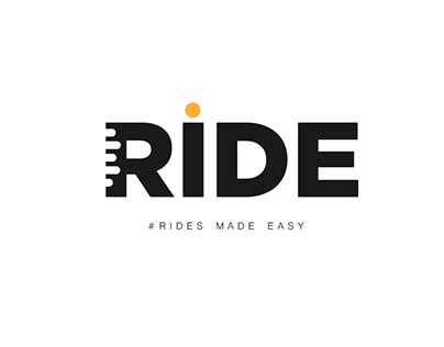 RIDE Logo | Carpool Logo | Ride Sharing Platform