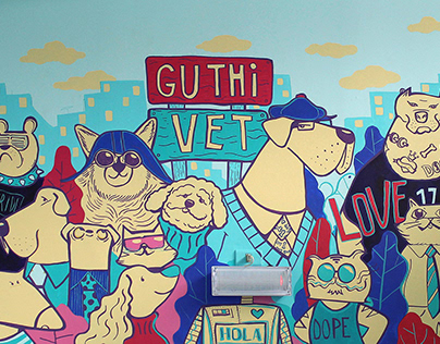 Guthi Vet Art Wall