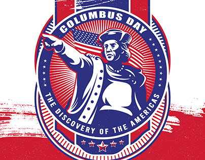 Columbus Day Illustration