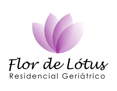 Logo Residencial Geriátrico - Flor de Lótus