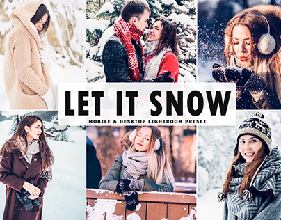 Free Let It Snow Mobile & Desktop Lightroom Preset