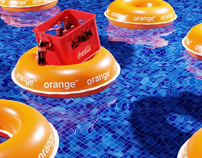 Coca-Cola & Orange Ad