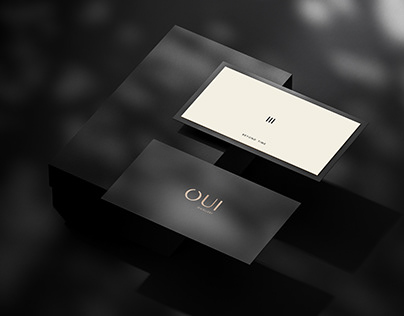 OUI jewellery logo & branding - concept project