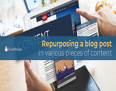 Repurposing A Blog Post In Various Pieces Of Content