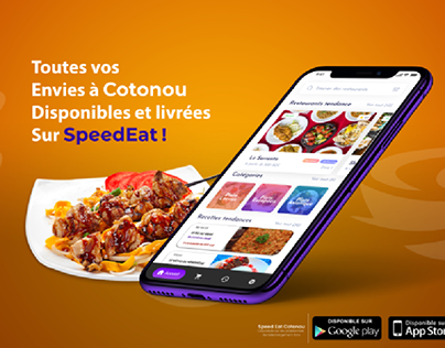 Speed Eat Mobile App • UI/UX Design • 2020