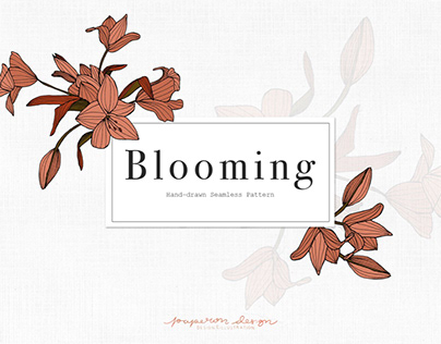Blooming Seamless Pattern
