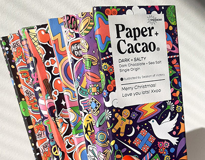 PAPERBOY LONDON - CHOCOLATE PACKAGING / GREETING CARDS