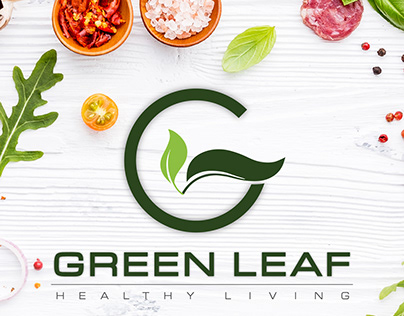 Green Leaf - Healthy Living Logo