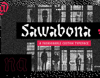 Sawabona Custom Typeface