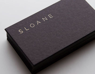 Sloane Duplex Business Cards
