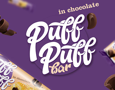 Packaging design for Puff-Puff bar