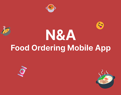 Food Ordering Mobile App (UX Case Study)