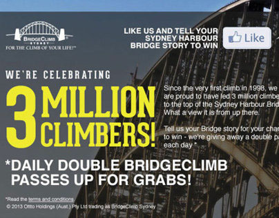 BridgeClimb Sydney Facebook App