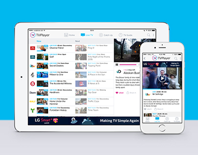 TVPlayer multi-platform app
