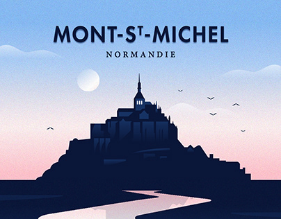 Mont-St-Michel, Normandie