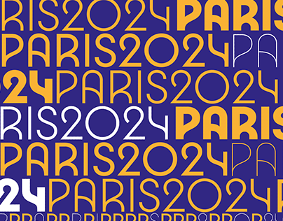 spécimen typographique PARIS2024
