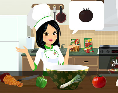 Cartoon Cooking Projects | Photos, videos, logos, illustrations and  branding on Behance
