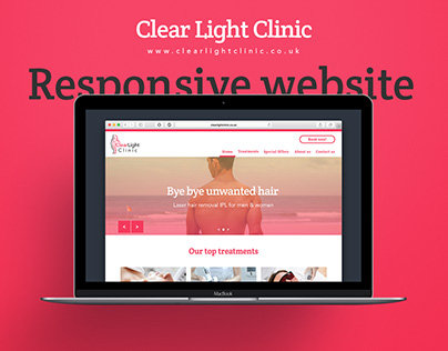 Clear Light Clinic responsive website