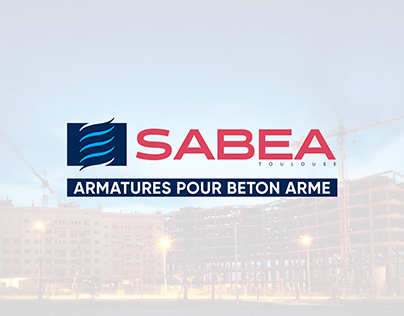 Logo proposal for SABEA - Supplier of concrete rebars