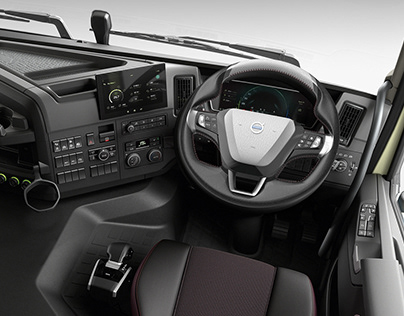 Volvo Trucks Steering Wheel Design