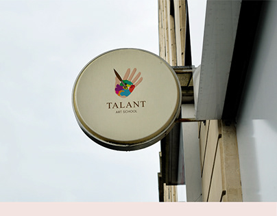 Talant art school branding