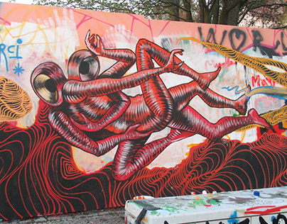 Gods in Love + Awer - Wall in Berlin