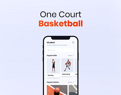 One Court Basketball App | UX/UI Design