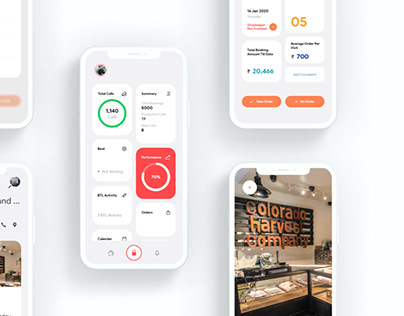 Salesforce Tracking | Mobile App Design
