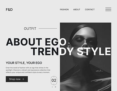 Langind Page| Trendy Style| Wow Effect| Ui/Ux Design