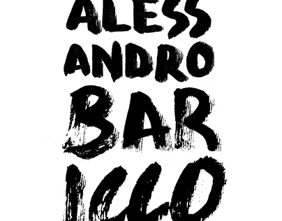Alessandro Baricco - posters