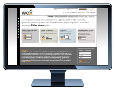 West Coast Computer Exchange brand and website design