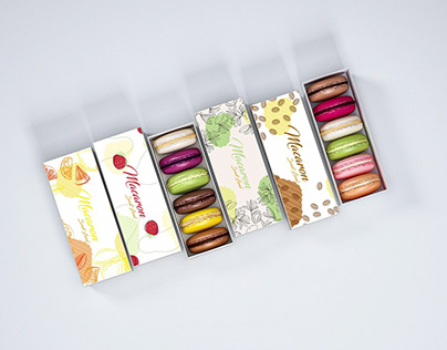 Macaron packaging design