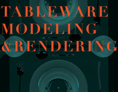 Tableware Modeling & Rendering