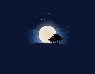 Moonlight night