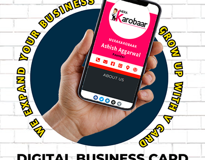 Expand Your Business Digital V Card On Mera Karobaar