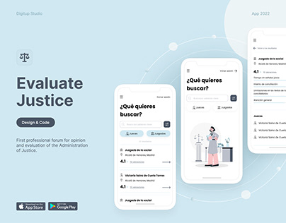 Justice app l UX-UI design