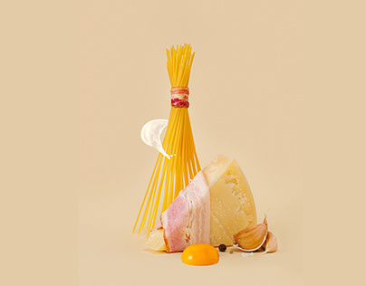 Pasta Carbonara for cookbook | Фуд фотограф