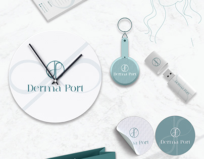 derma port brand identity