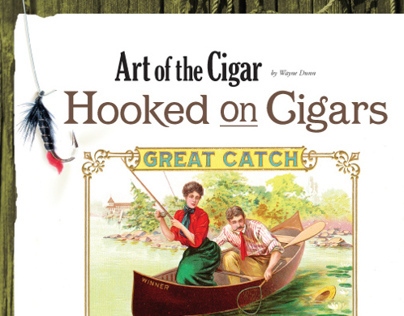 Cigar Magazine / Art of the Cigar "Hooked" Layout