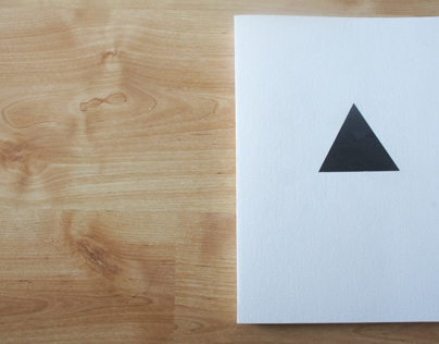 Play with triangle:visual summery book