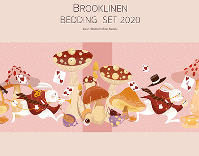 Pattens Design for Brooklinen Bedding Set