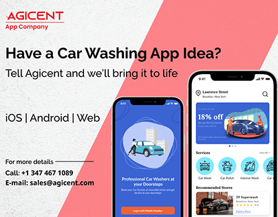 Car Wash Concept UI